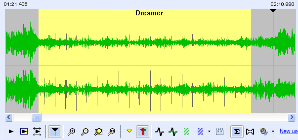 vinylstudio not showing levels